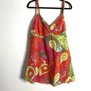 Cato Vibrant Orange Blouse XL